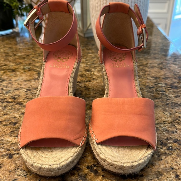 Vince Camuto Espadrille Wedge Sandals - Picture 1 of 6